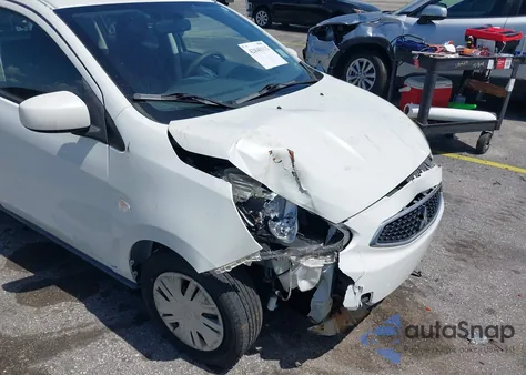 2017 Mitsubishi Mirage Es из США, поврежденный, VIN ML32A3HJ9HH003791